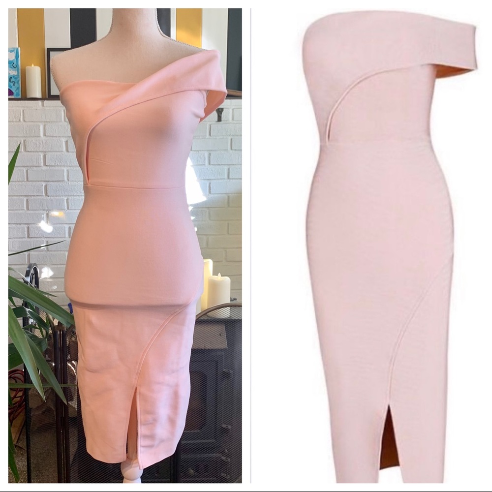 Few Moda Bodycon One Shoulder Dress